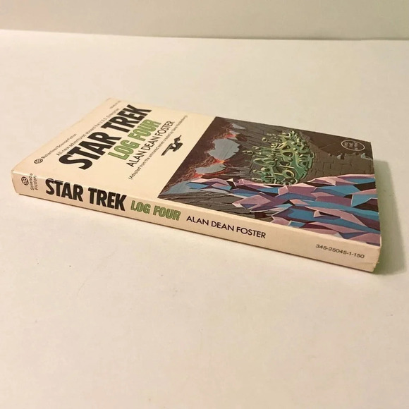 Vintage 1975 Star Trek Log Four Alan Dean  Foster Ballantine Paperback - Picture 3 of 16